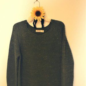 Forest Green, Chunky knit Over Sized Sweater